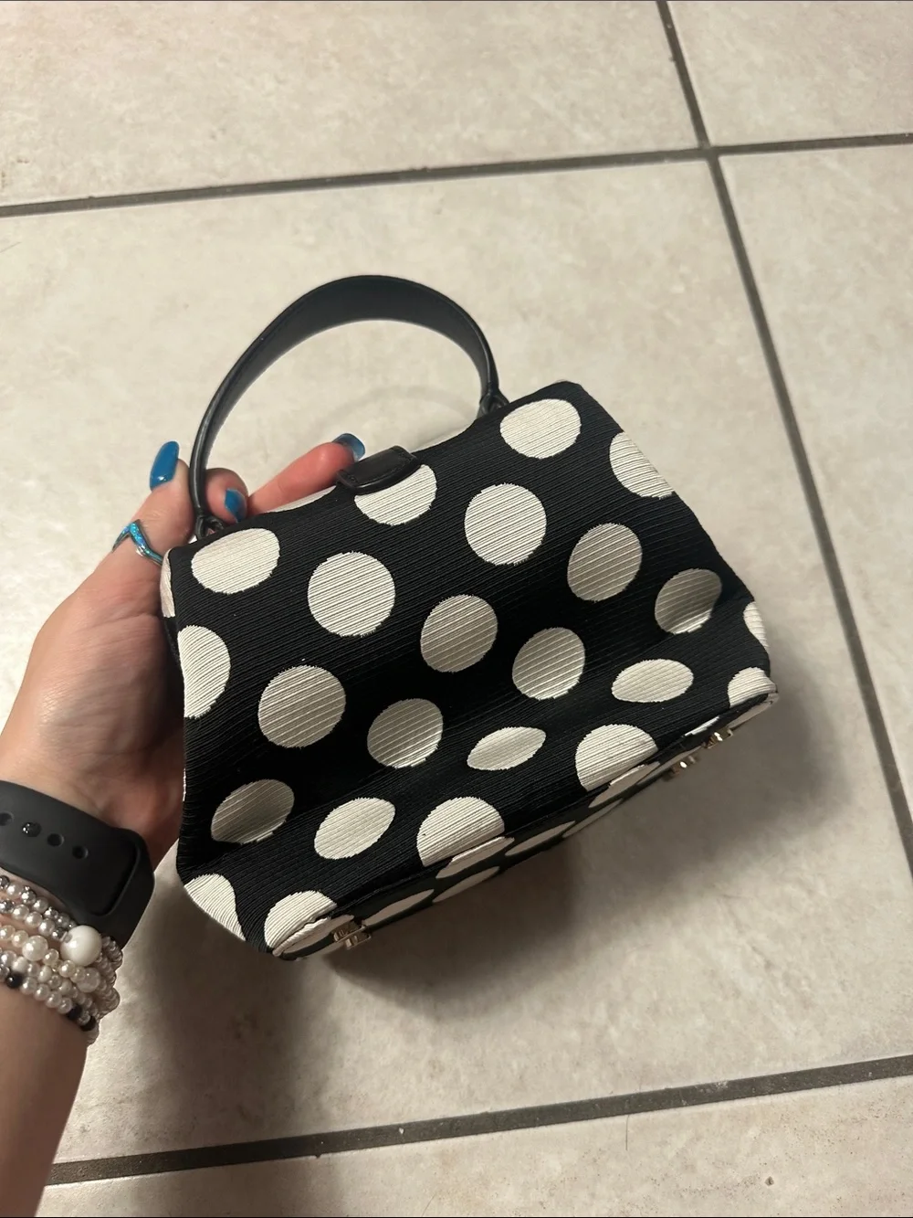 Kate Spade New York Women's Remedy‎ Small Bikini Dot Top-Handle Bag